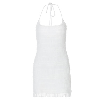Sweet Sexy Halter Cropped Dress 01