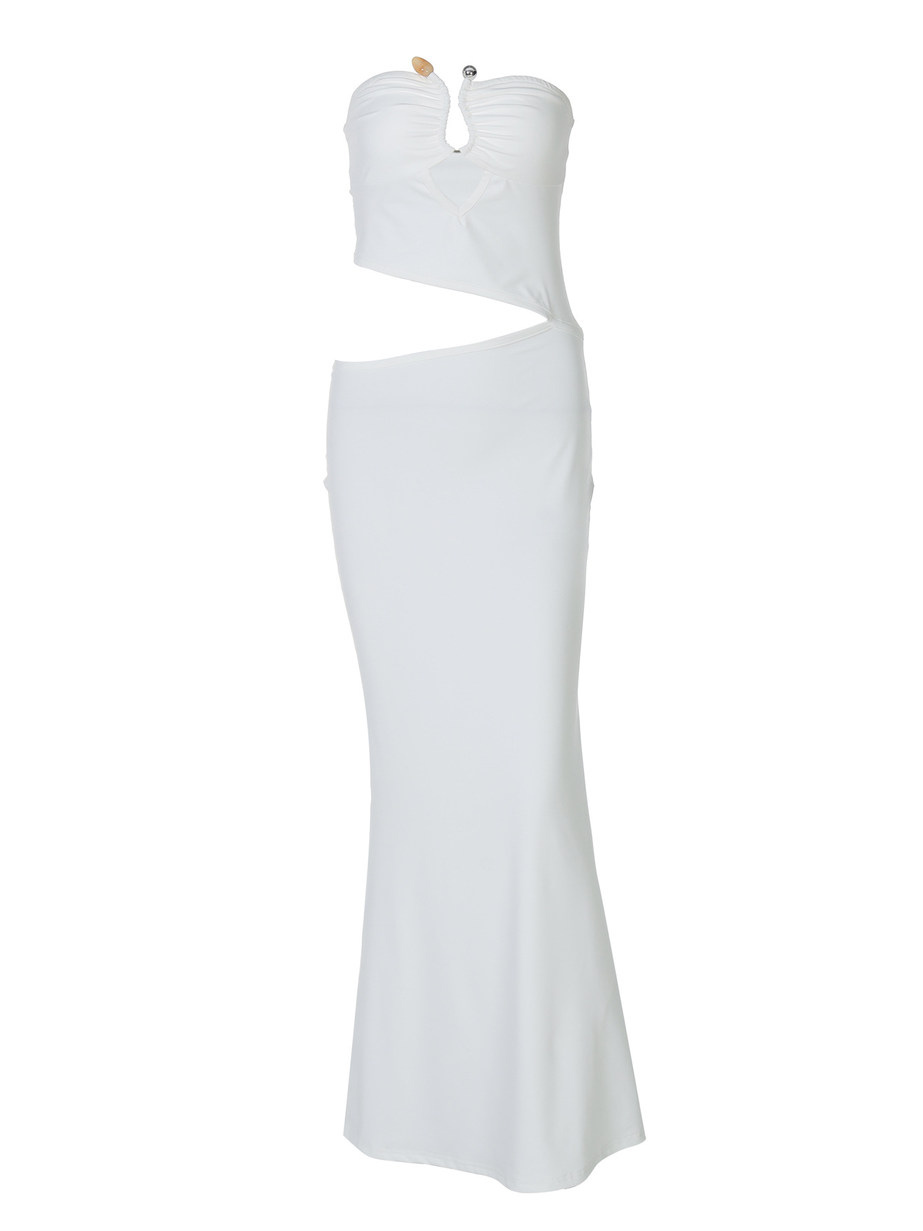 Steel Boned Waist - Bare Pencil Dress