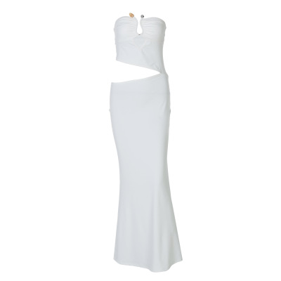 Steel Boned Waist - Bare Pencil Dress 01