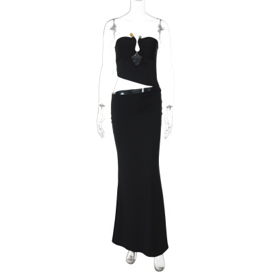 Steel Boned Waist - Bare Pencil Dress 02