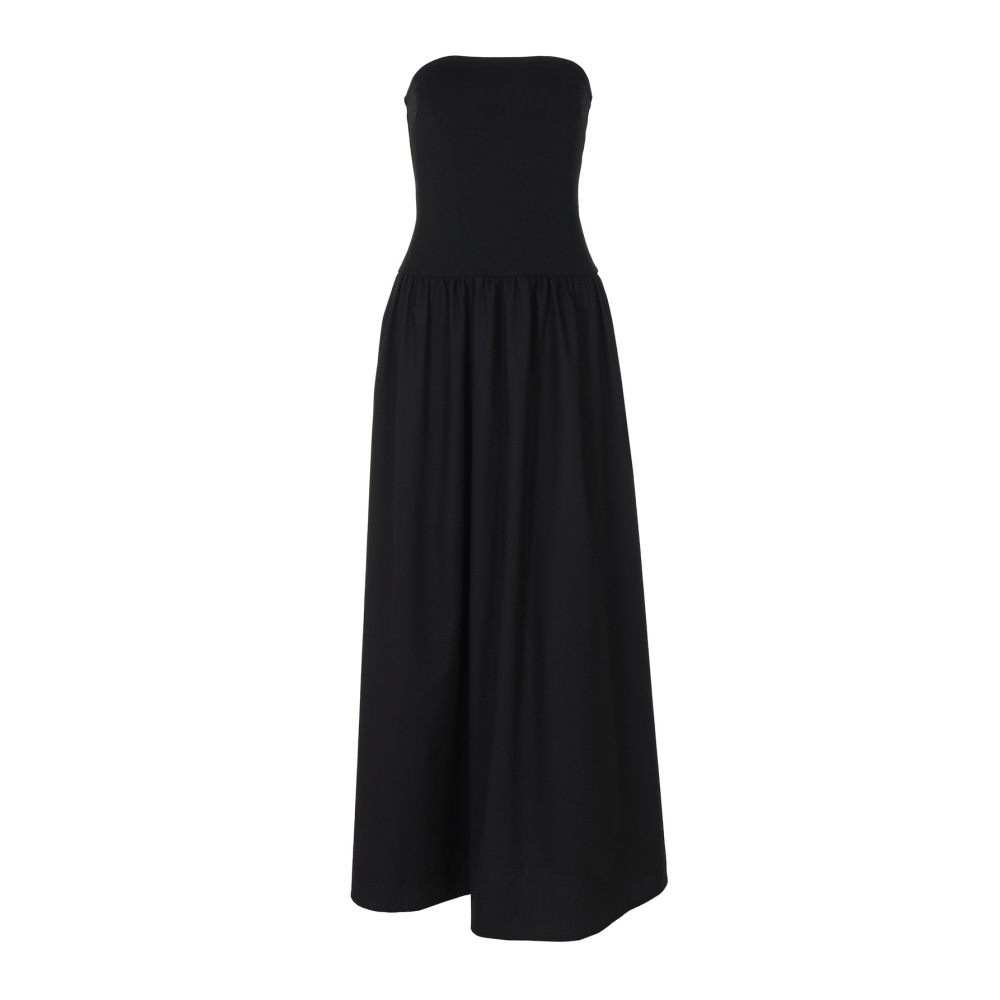Off - the - Shoulder Long Elegant Strapless Dress