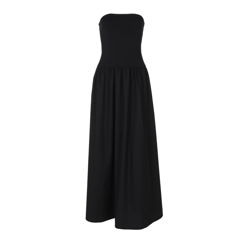 Off - the - Shoulder Long Elegant Strapless Dress