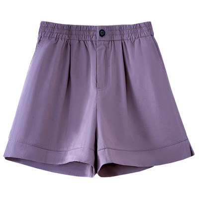 High - Waisted Loose Slimming Versatile Shorts 01