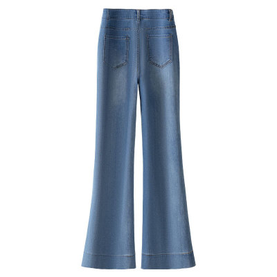 High-Waist Slimming Cropped Flared Pants 02
