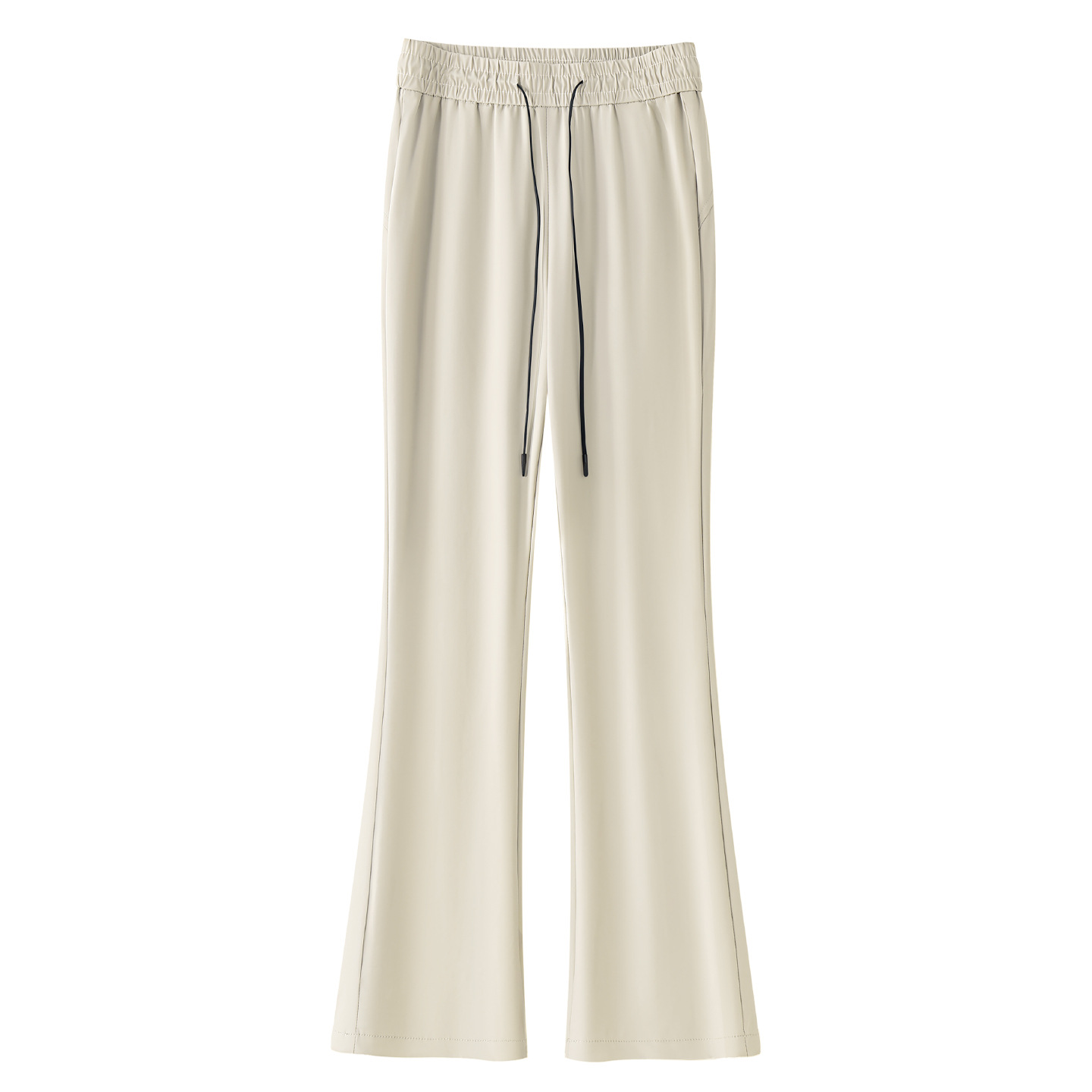 Slim Fit Flared Horseshoe Pants