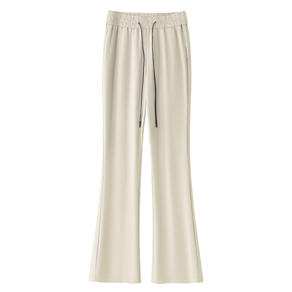 Slim Fit Flared Horseshoe Pants