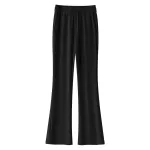 Slim Fit Flared Horseshoe Pants