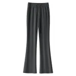 Slim Fit Flared Horseshoe Pants