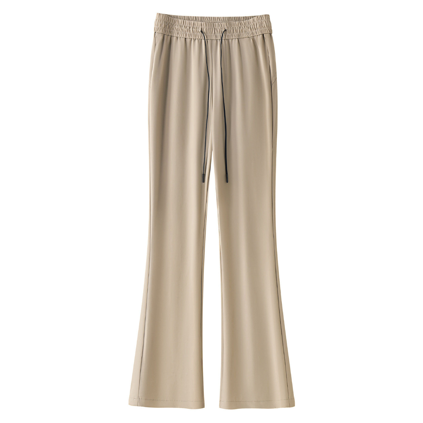 Slim Fit Flared Horseshoe Pants