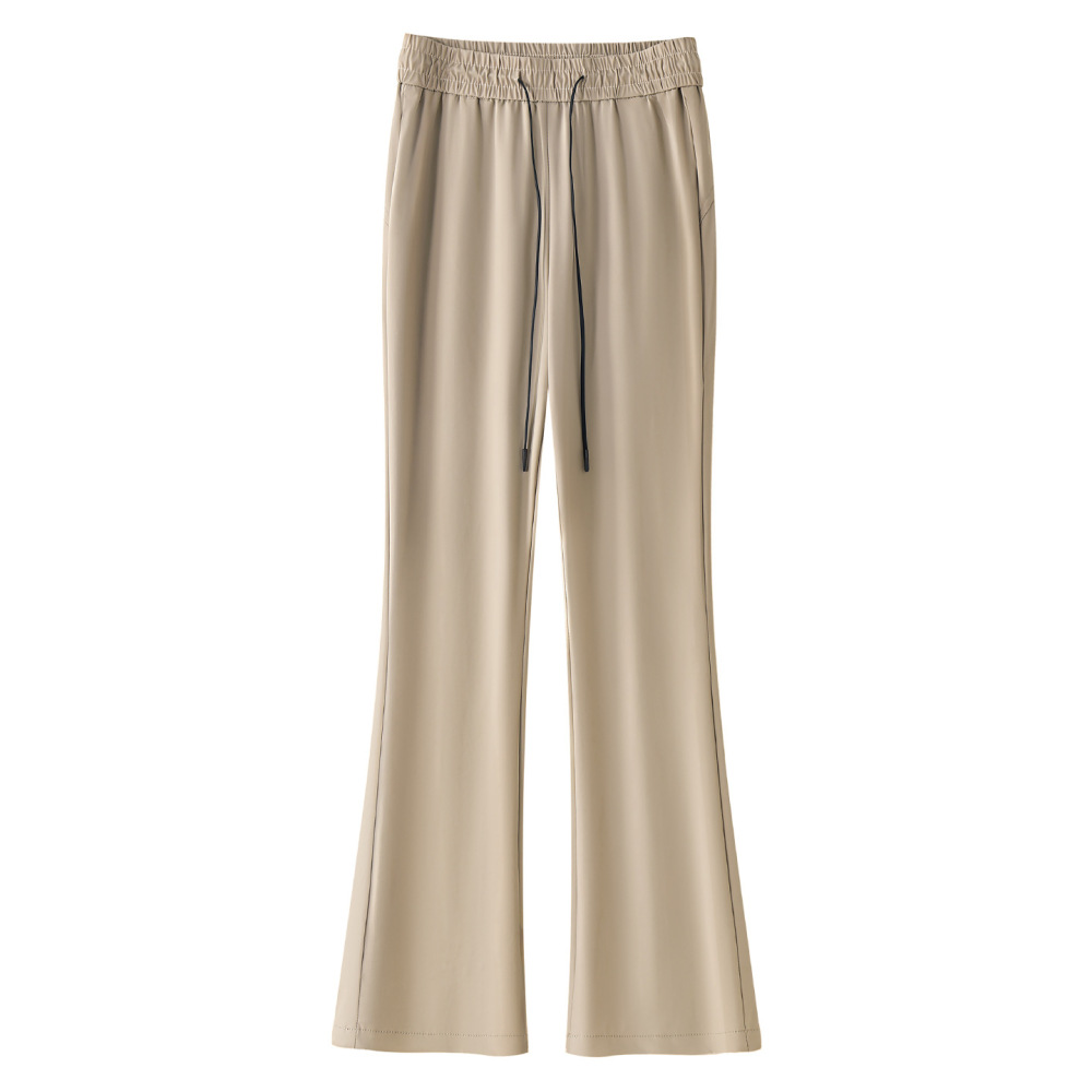 Slim Fit Flared Horseshoe Pants