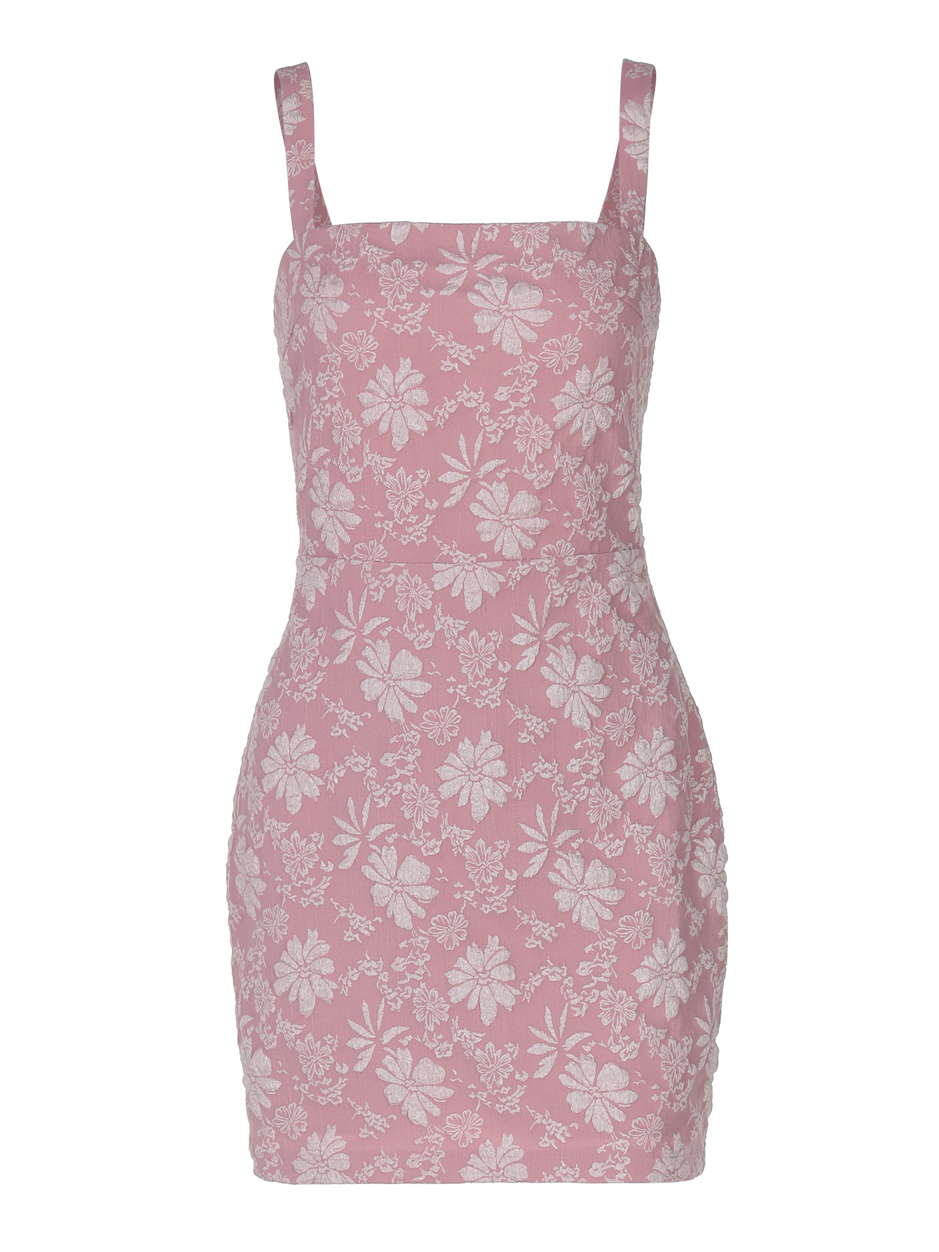 Lace - Cutout Strappy Fitted Short Cami Dress