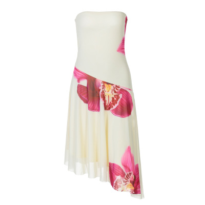 Off Shoulder Backless Tie Dye Maxi Dress 01
