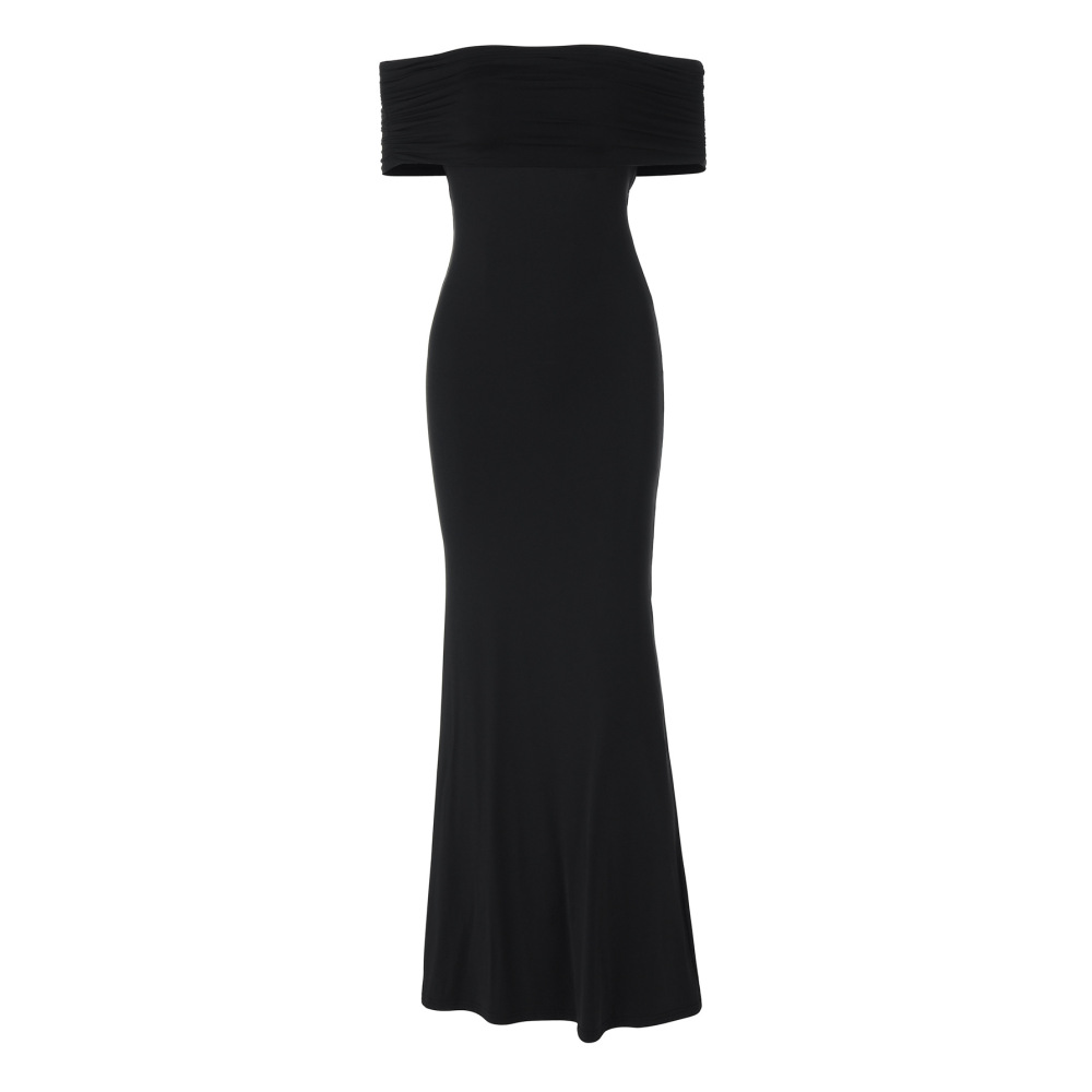 Elegant One - shoulder Backless Slim Dress