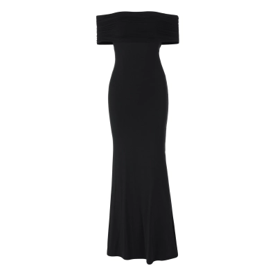 Elegant One - shoulder Backless Slim Dress 01