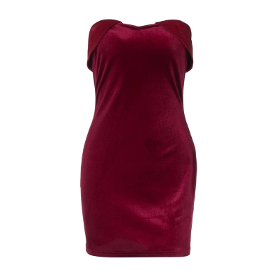 Chic Waist - defining Short Formal Dress 01