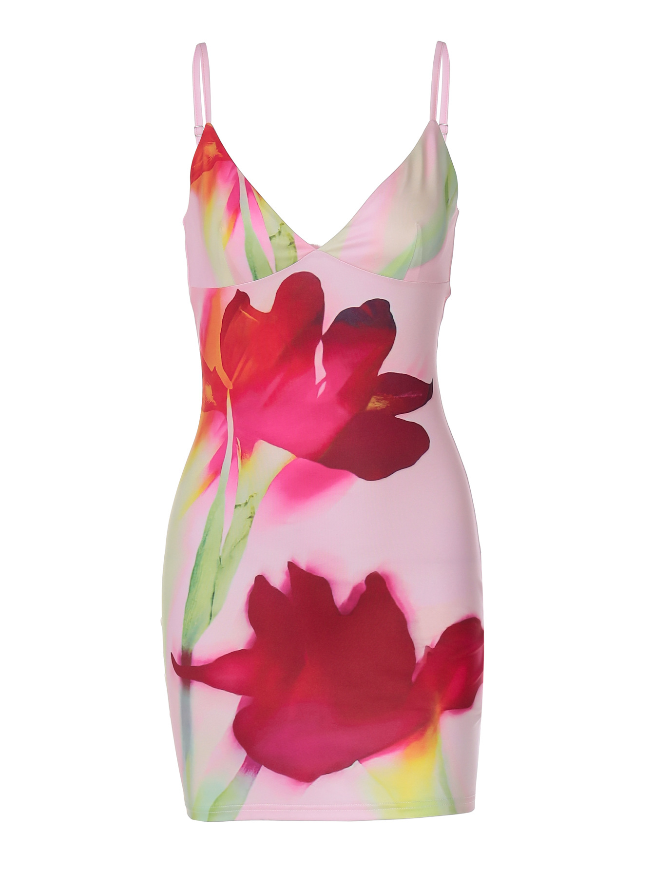 Printed Tube - top Sleeveless Hooded Backless Hip - hugger Dress 