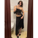 Lace Oblique - Edge Slimming Hot - girl Style Cami 