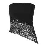 Lace Oblique - Edge Slimming Hot - girl Style Cami 