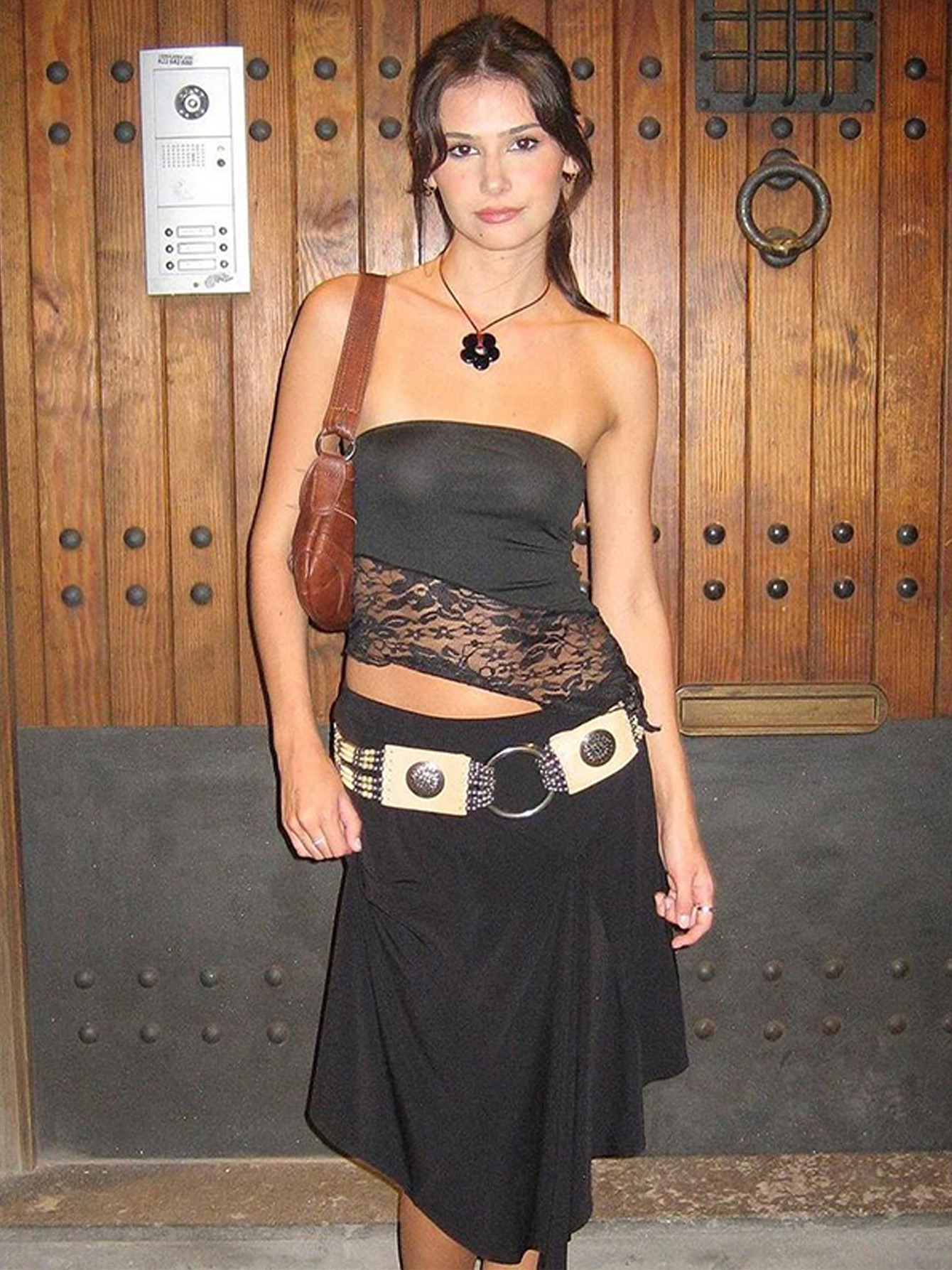 Lace Oblique - Edge Slimming Hot - girl Style Cami 