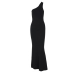One - Shoulder Backless Hot - Girl Style Dress