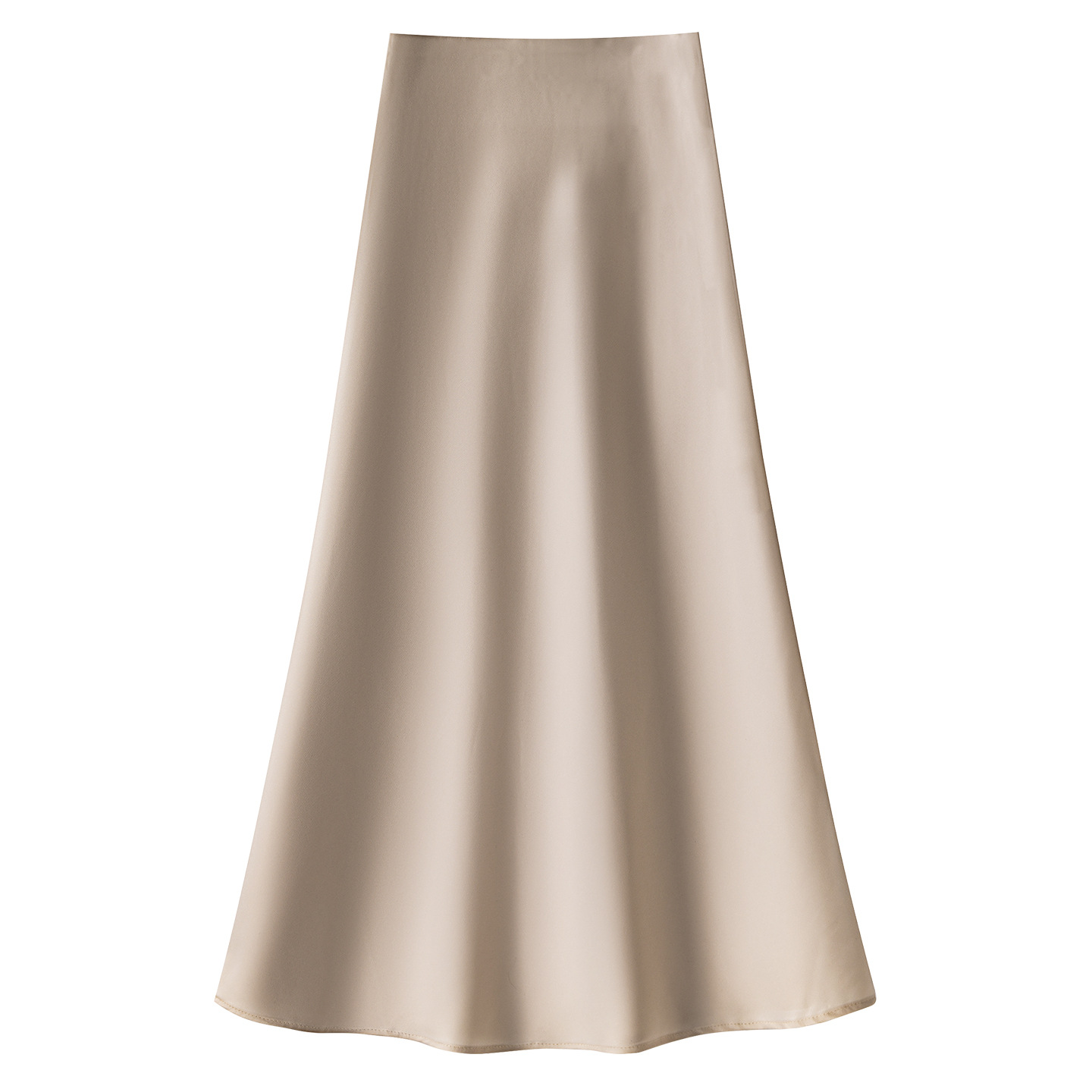 Elegant Mid-Length Chiffon Fish Tail Skirt  