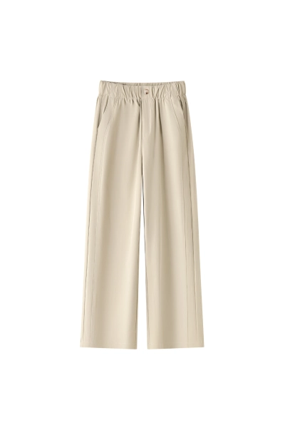 Loose Fit Slimming Wide Leg Casual Pants 01