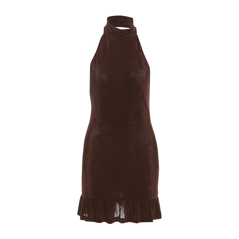 Off - the - Shoulder Backless Bodycon Pencil Dress 