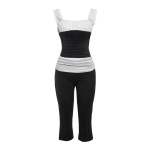 Polka - Dot Backless Cami Set 