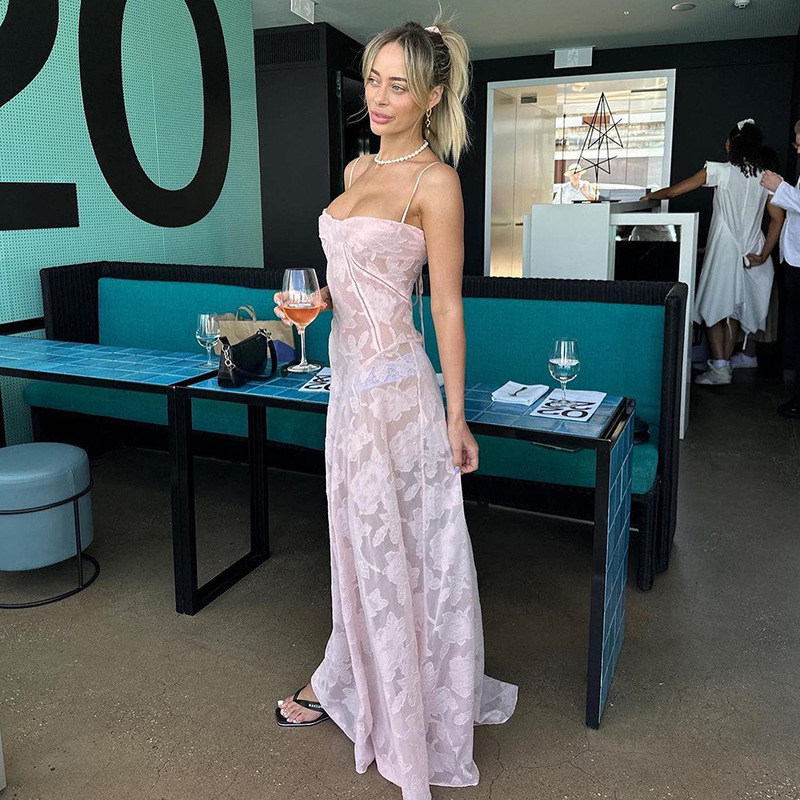 Elegant Strapless Square Neck Evening Gown