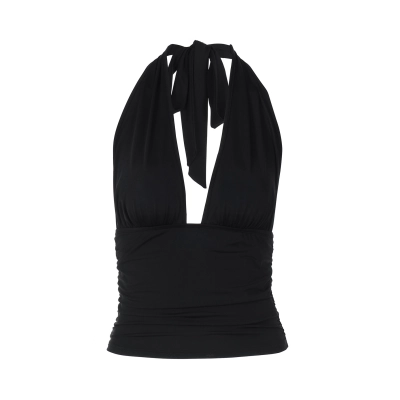 Women's V-Neck Strapless Tube Top 02
