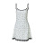 2025 New Floral Print Sleeveless Lace-Trim Mini Dress