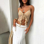 Women's Sexy Fitted Lace Tank Top for Summer, Party & Streetwear