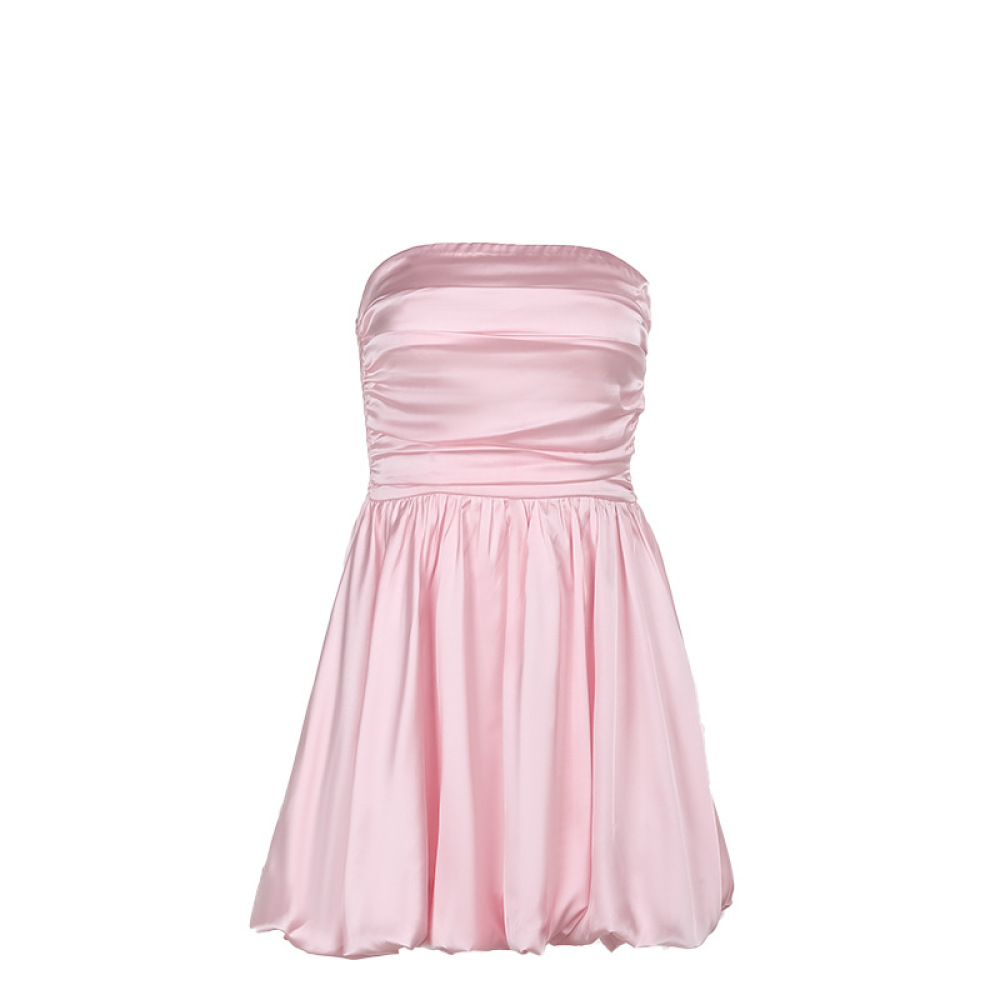 Off-the-Shoulder Strapless A-Line Mini Dress