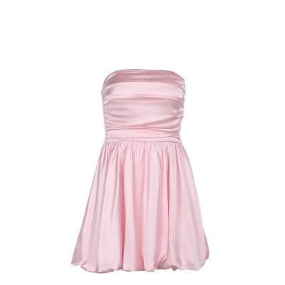 Off-the-Shoulder Strapless A-Line Mini Dress 01