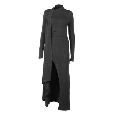 Long Sleeve Bodycon Knit Dress 01