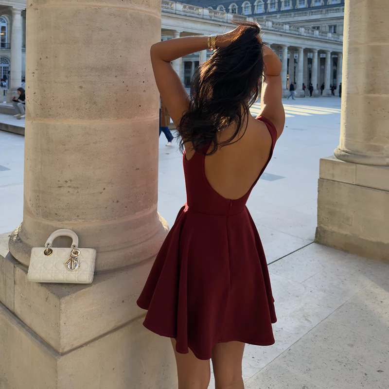 Sleeveless A-Line Shift Dress