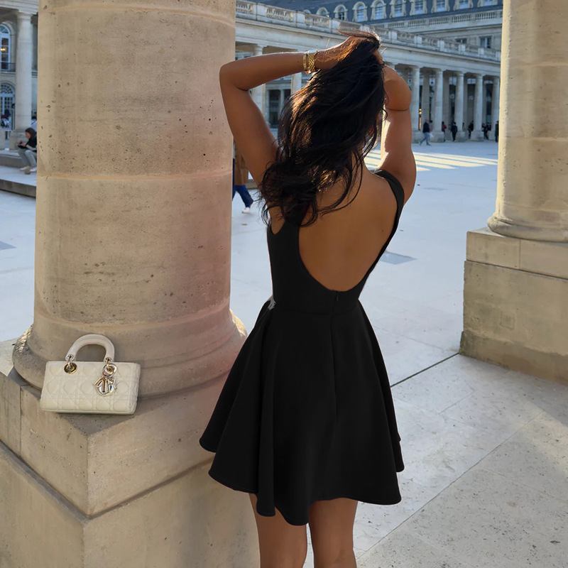 Sleeveless A-Line Shift Dress