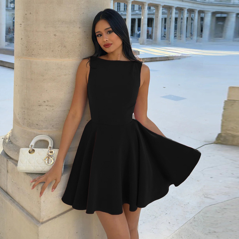 Sleeveless A-Line Shift Dress