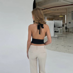 Women's Sexy Deep V-Back Camisole Top