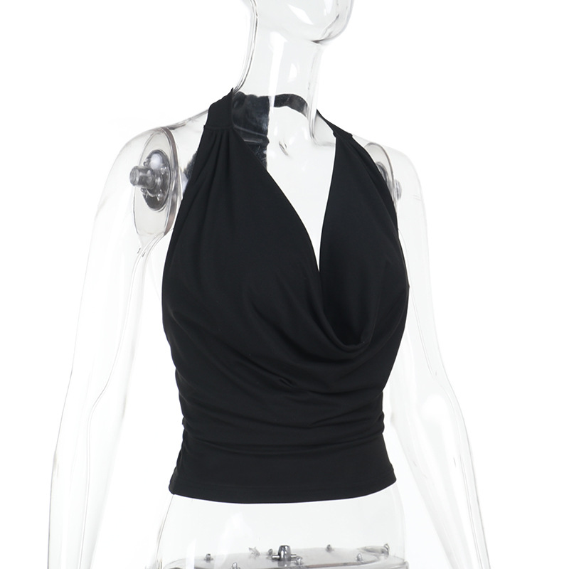 Women's Sexy Deep V-Back Camisole Top