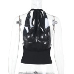 Women's Sexy Deep V-Back Camisole Top