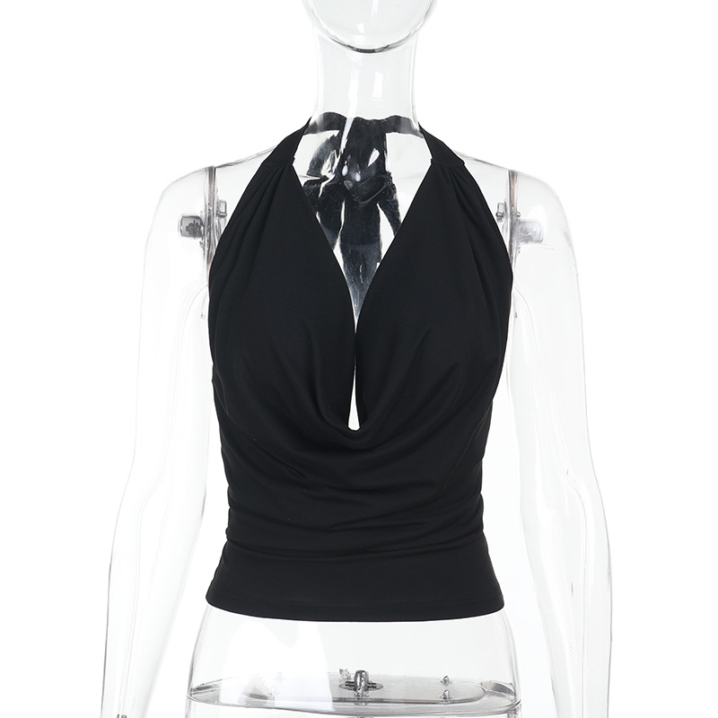 Women's Sexy Deep V-Back Camisole Top