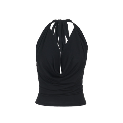 Women's Sexy Deep V-Back Camisole Top 01