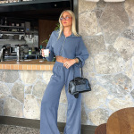 Women's Sweatshirt Set Fall 2025 New Distressed Hem Hoodie and Jogger Pants 2-Piece