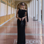Wrap Detail Bodycon Long Dress