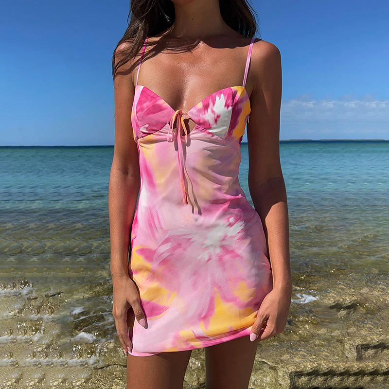 Chic Strapless Tie-Waist Maxi Elegant Chanel-Style Slip Dress