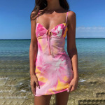 Chic Strapless Tie-Waist Maxi Elegant Chanel-Style Slip Dress