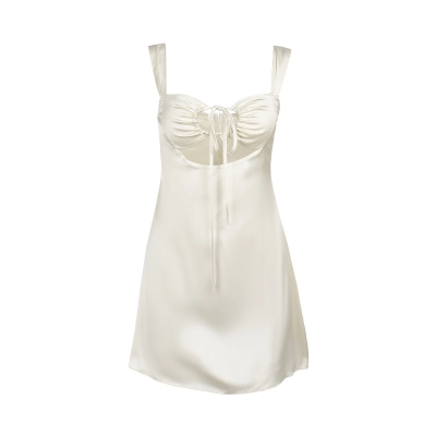 Sexy Bodycon A-Line Dress with Side Tie 01