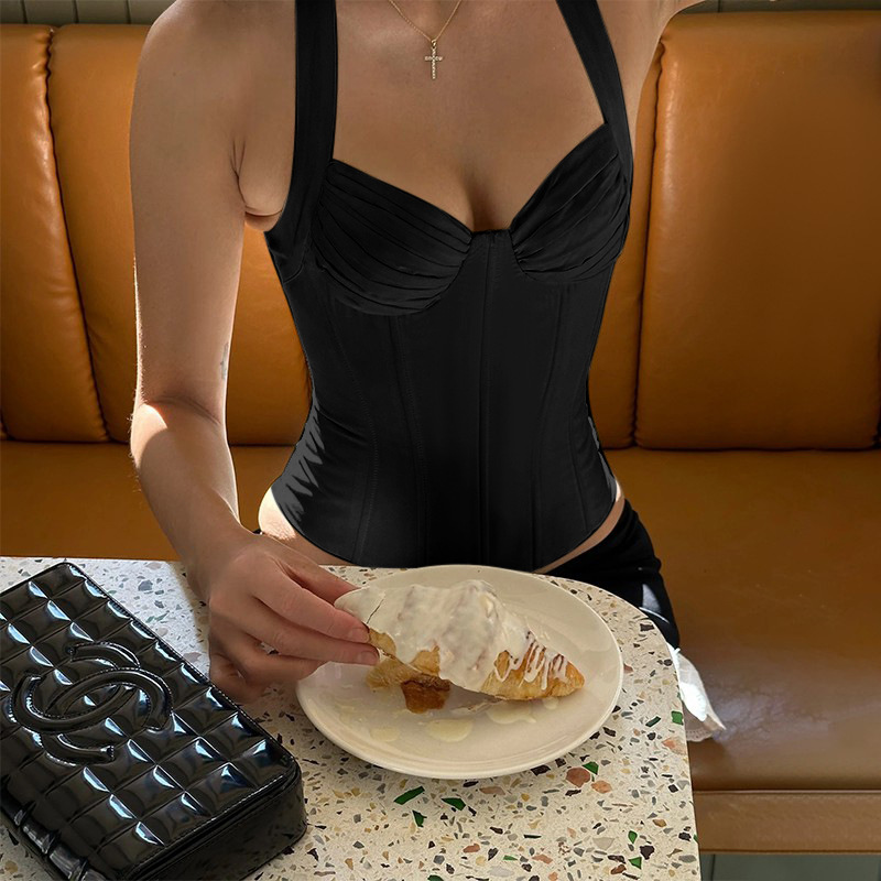 Trendy Halter Crop Top for Women