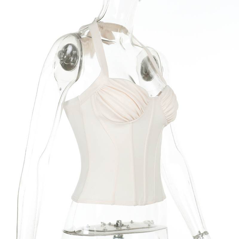 Trendy Halter Crop Top for Women